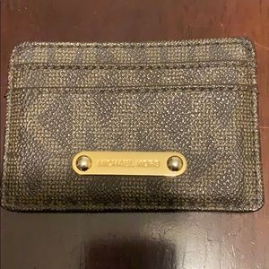 Michael Kors cardholder.